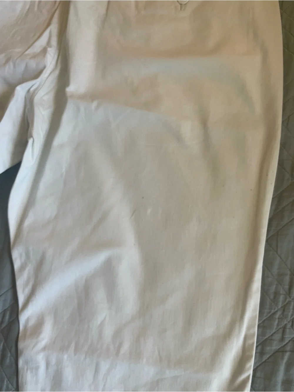 J. Crew 770M Straight-fit stretch chino pant in White Size 38 NWD $98 AR886